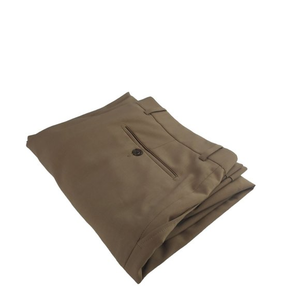 Ballin Classic Comfort EZE Mens Brown W 38‎ L 28 120s Wool Pleated Front Pants
